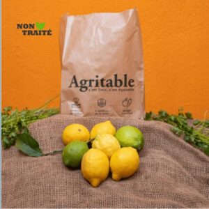 Citron non-traitée bio agritable